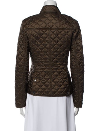 Burberry Nylon Printed Utility Jacket