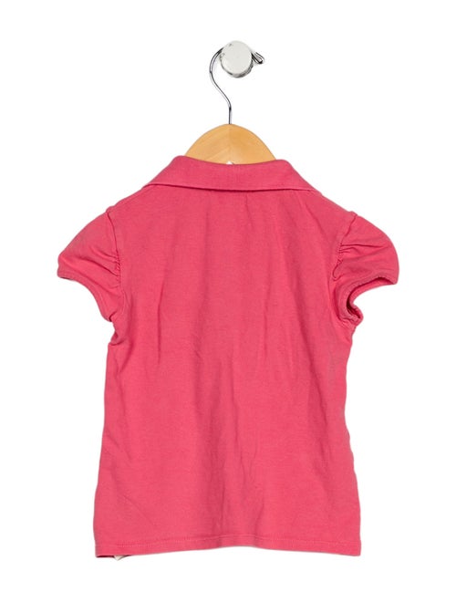 Burberry Girls' Short Sleeve Polo
