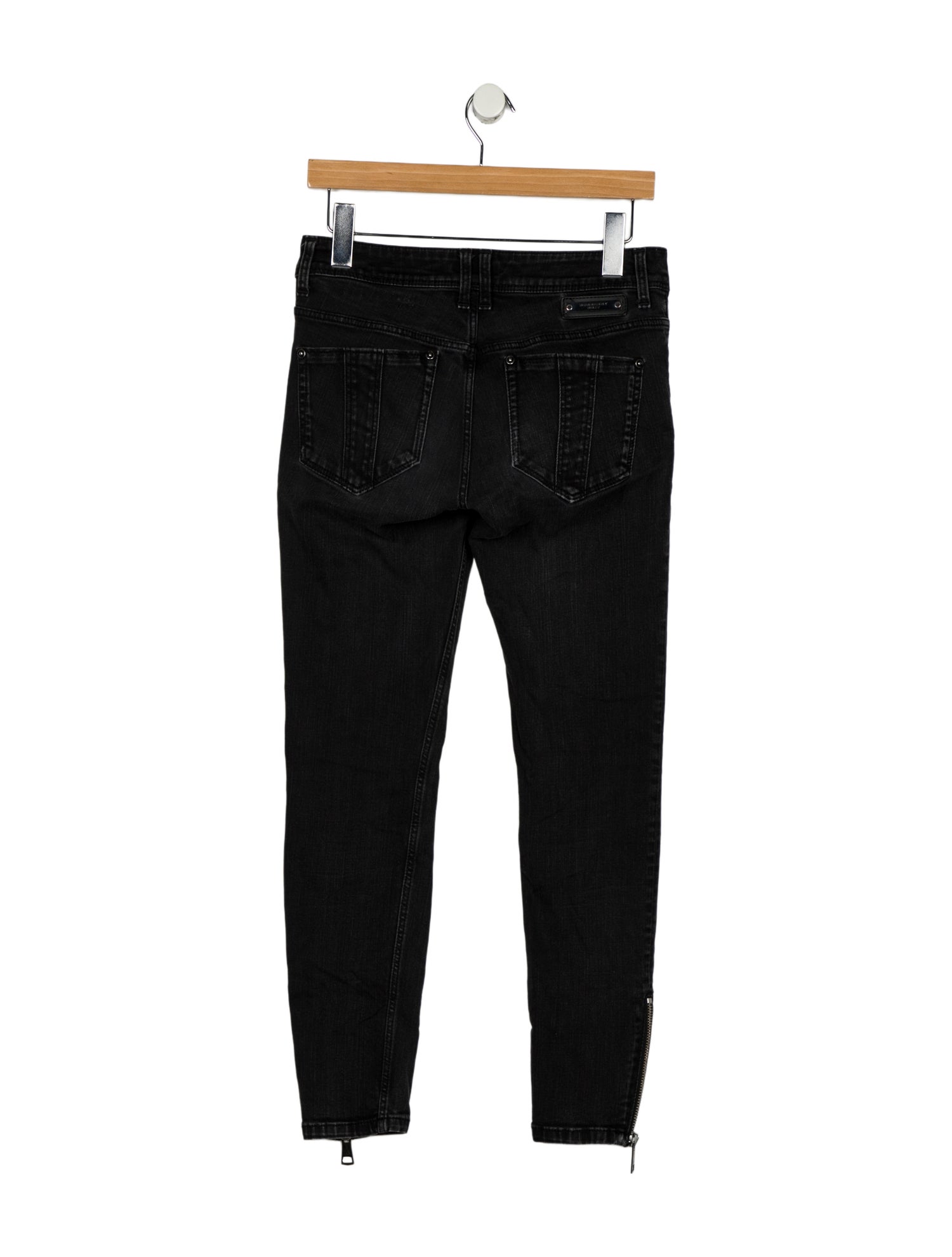Burberry Brit Mid-Rise Skinny Leg Jeans