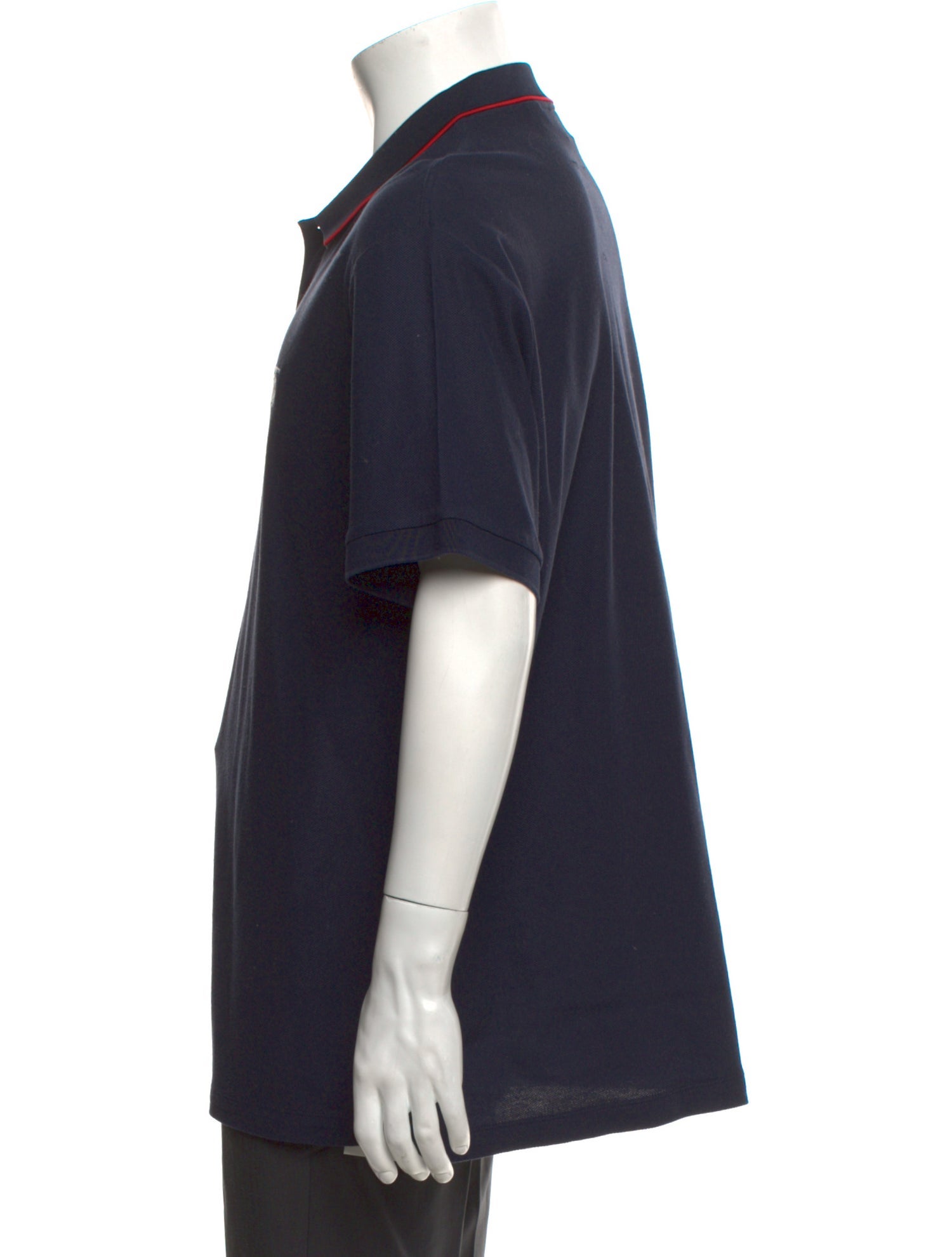 Burberry TB Monogram Collar Polo Shirt