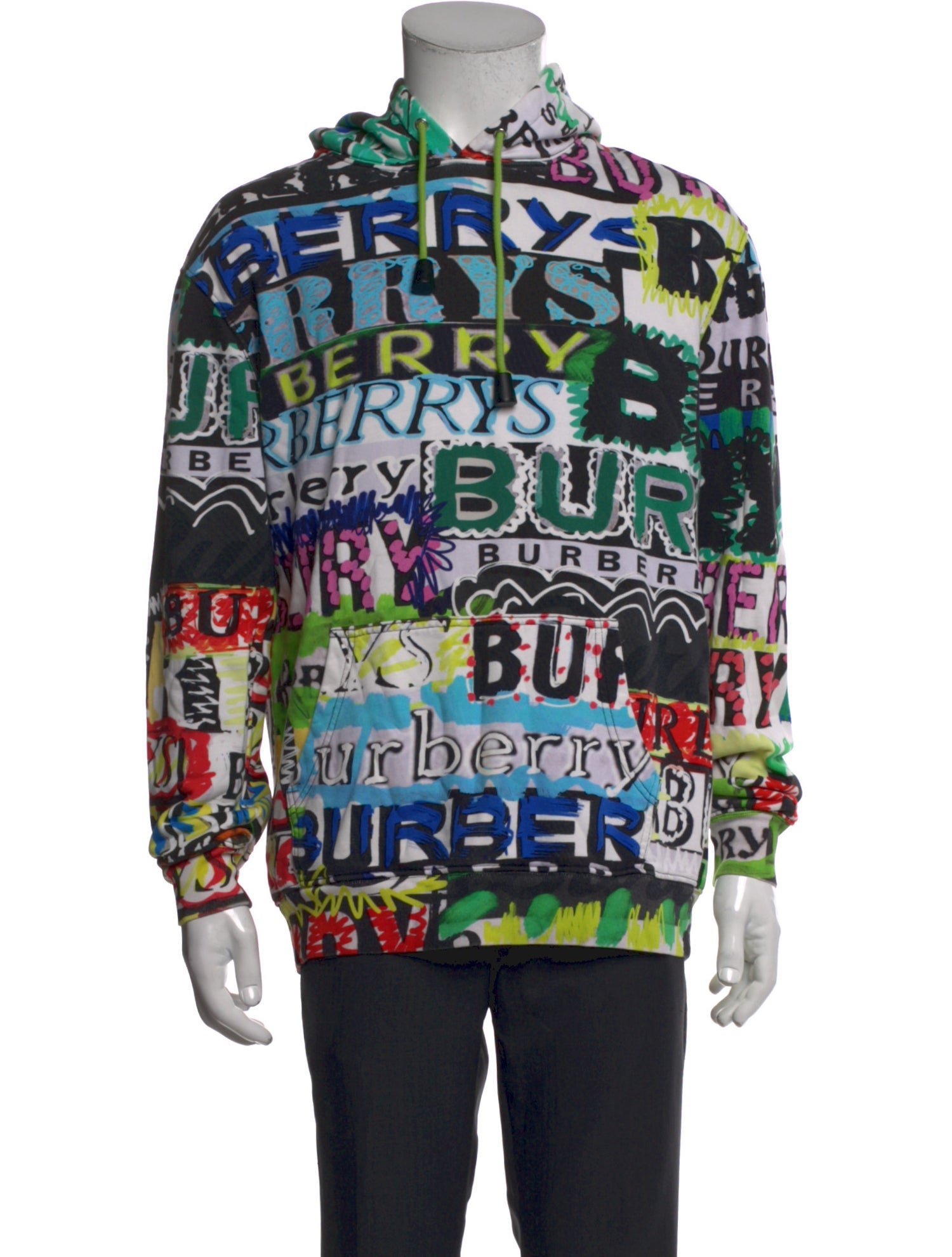 Burberry Signature Logo Printed Hoodie