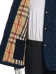 Burberry House Check Pattern Puffer Coat