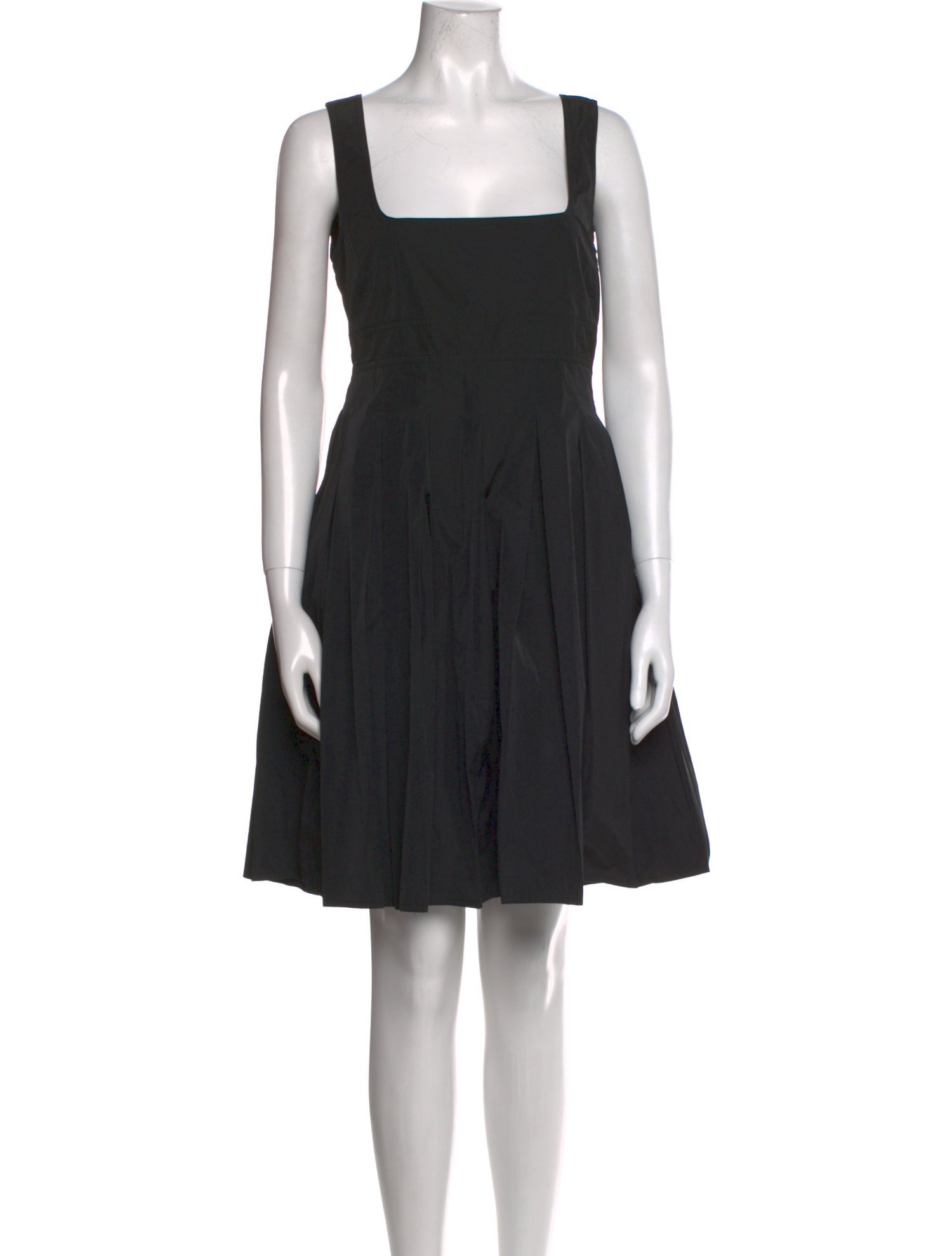 Burberry London Square Neckline Mini Dress