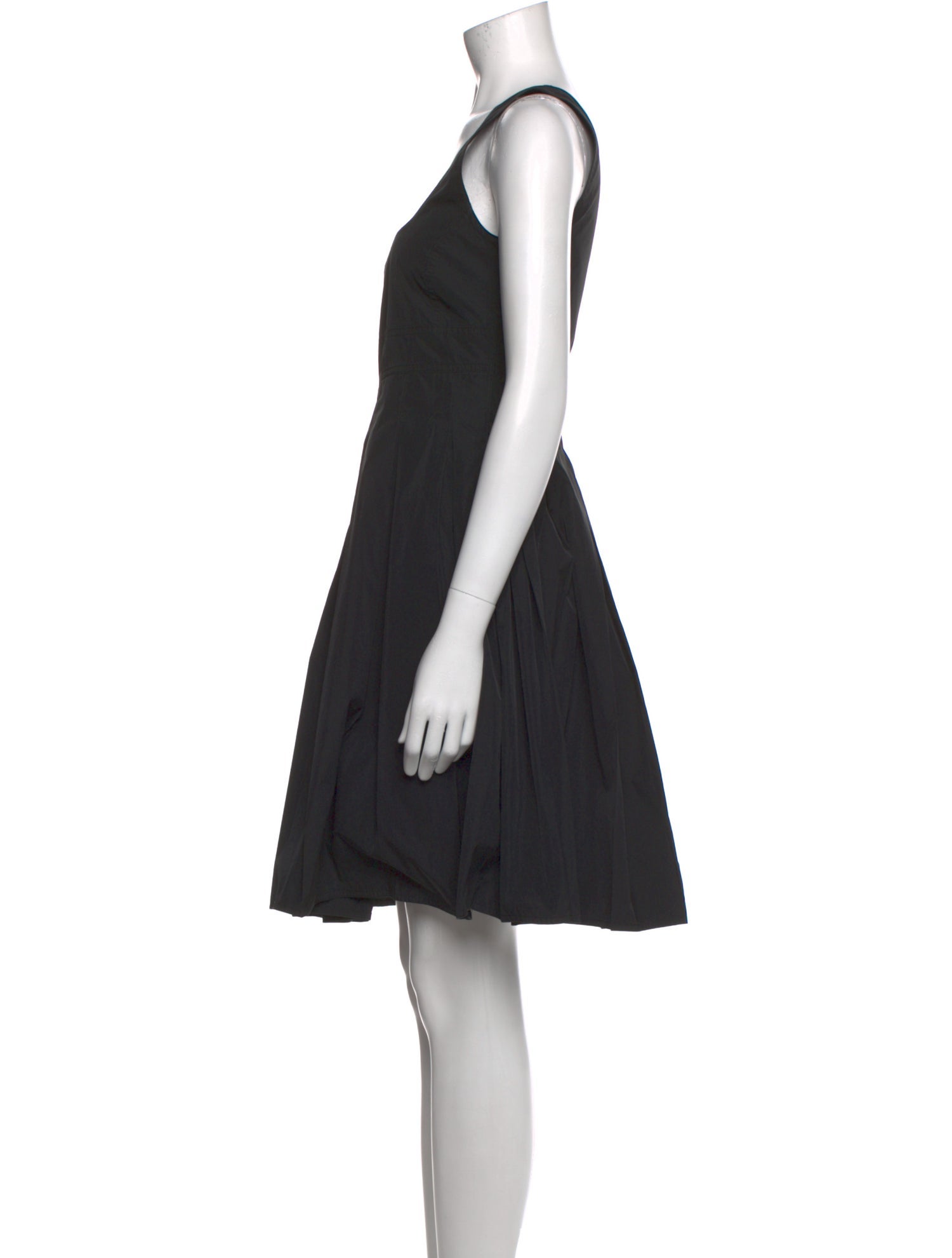 Burberry London Square Neckline Mini Dress