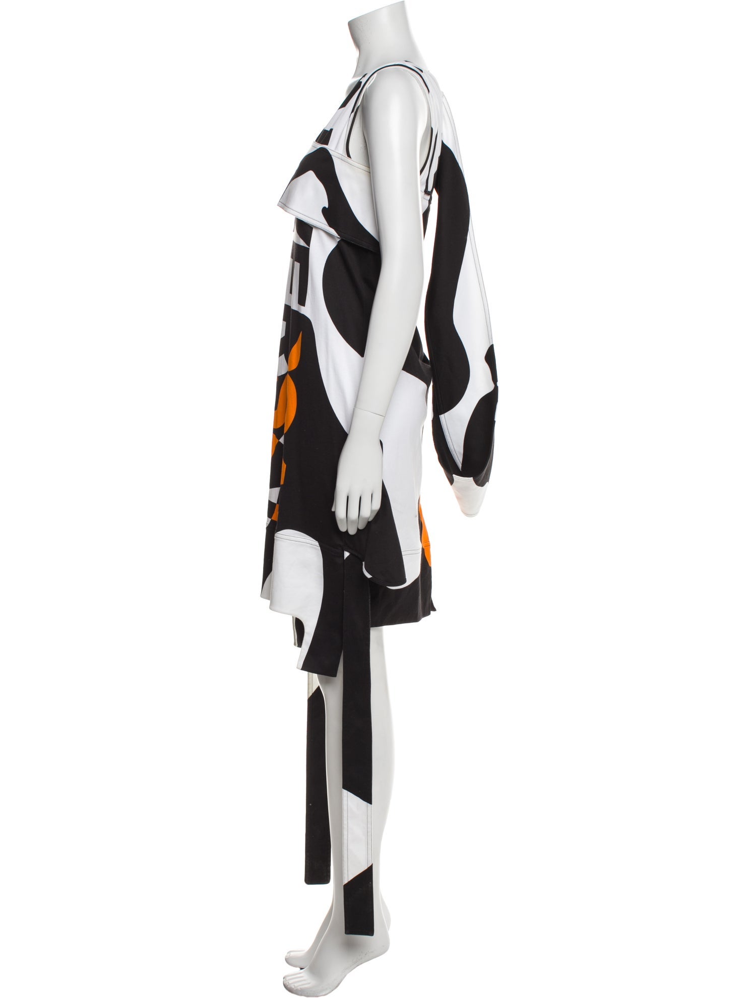 Burberry Printed Midi Length Dress