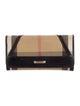 Burberry Exploded Check Pattern Canvas Continental Wallet