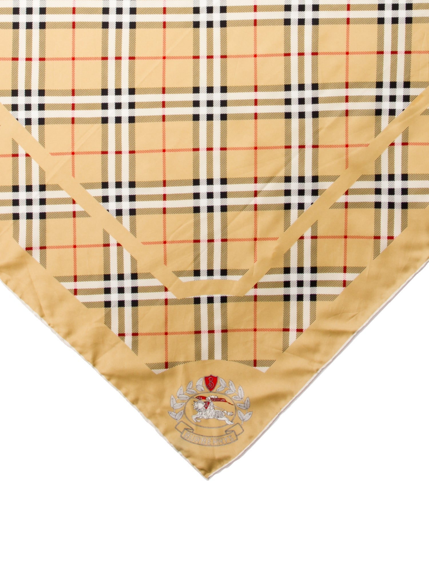 Burberry Silk Striped Scarf