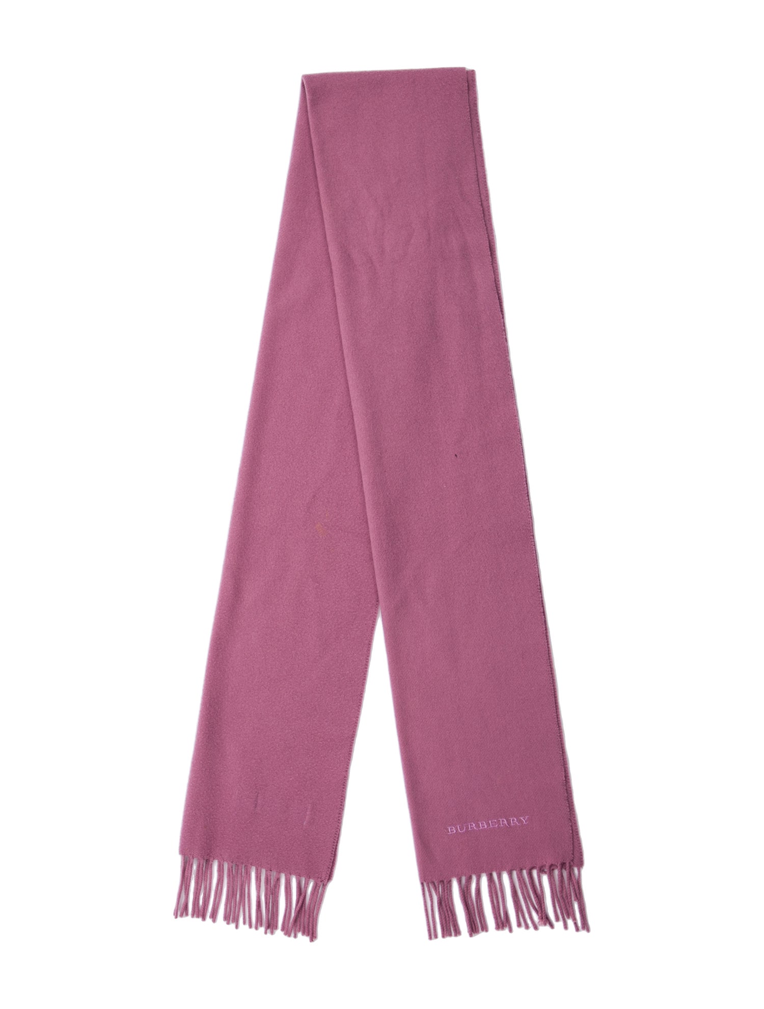 Burberry London Cashmere House Check Pattern Scarf