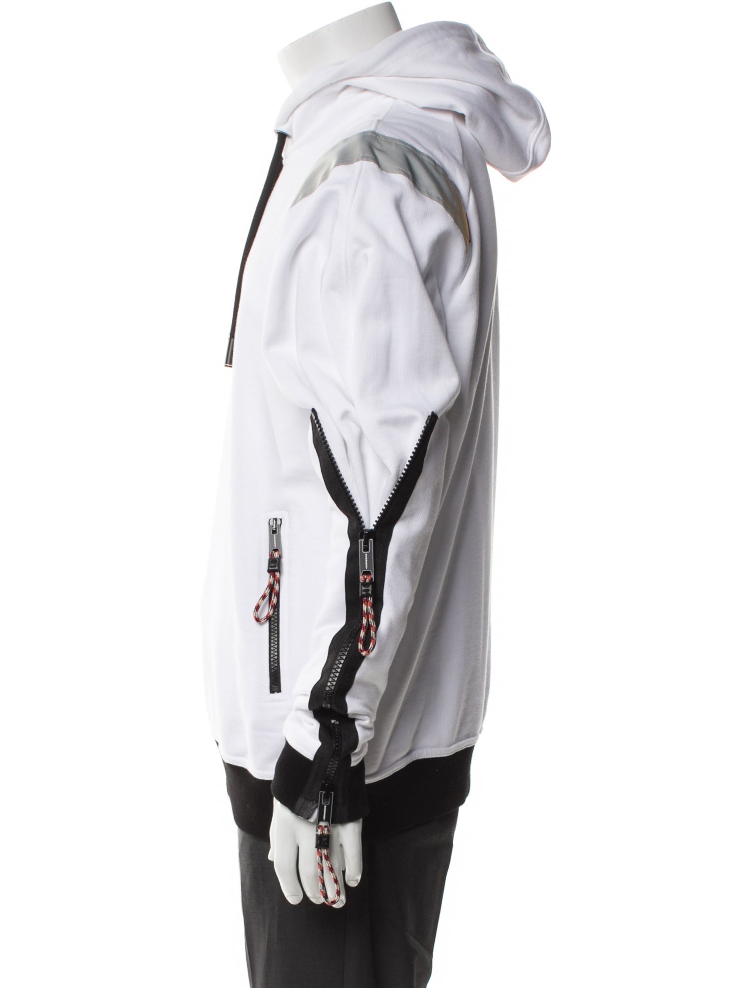 Burberry Colorblock Pattern Crew Neck Hoodie