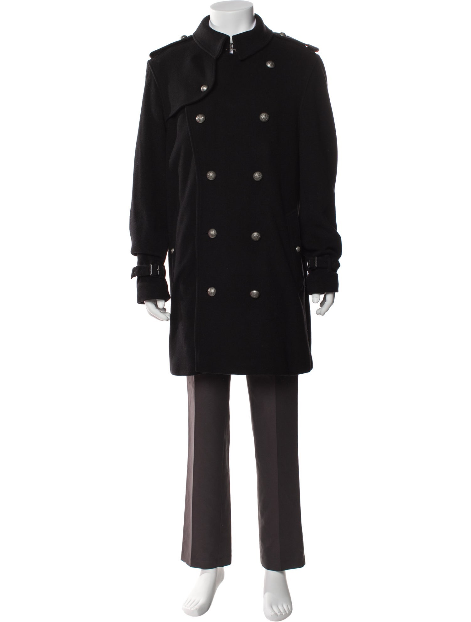 Burberry Virgin Wool Peacoat