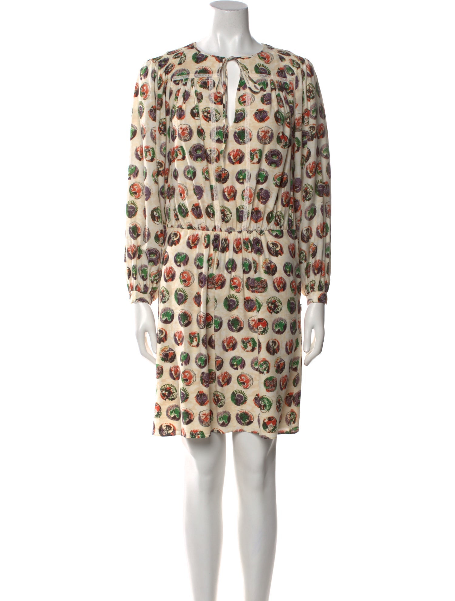 Burberry Silk Mini Dress