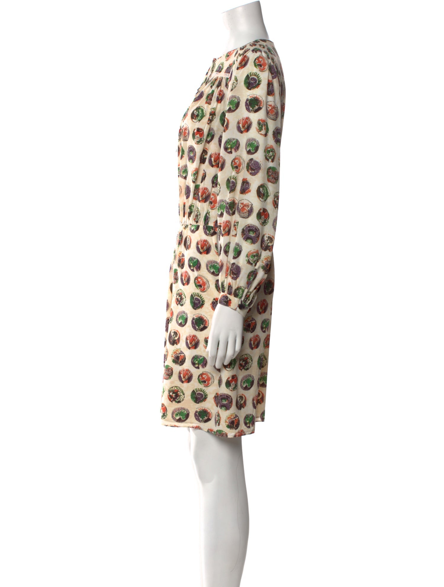 Burberry Silk Mini Dress