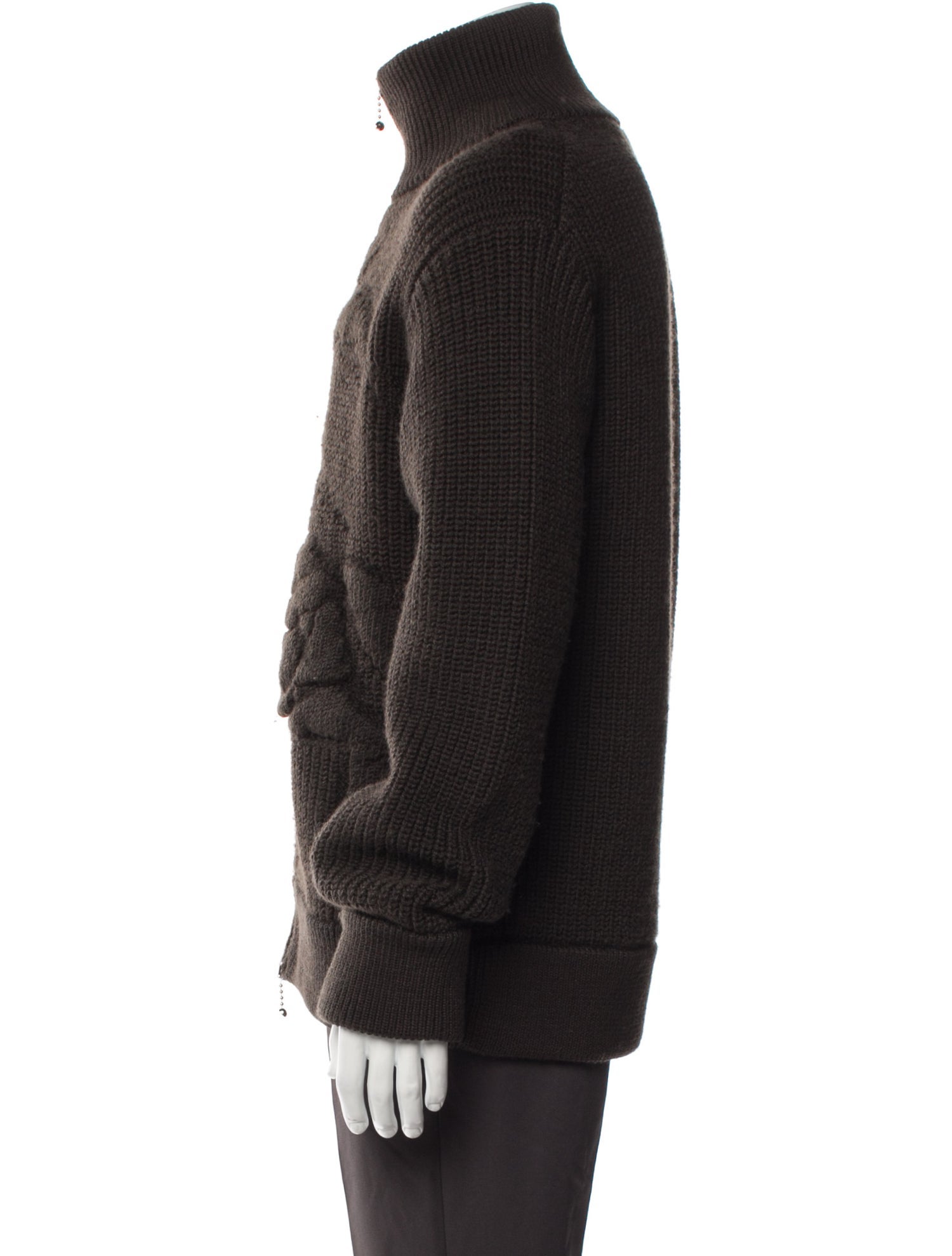 Burberry Wool Puffer Coat