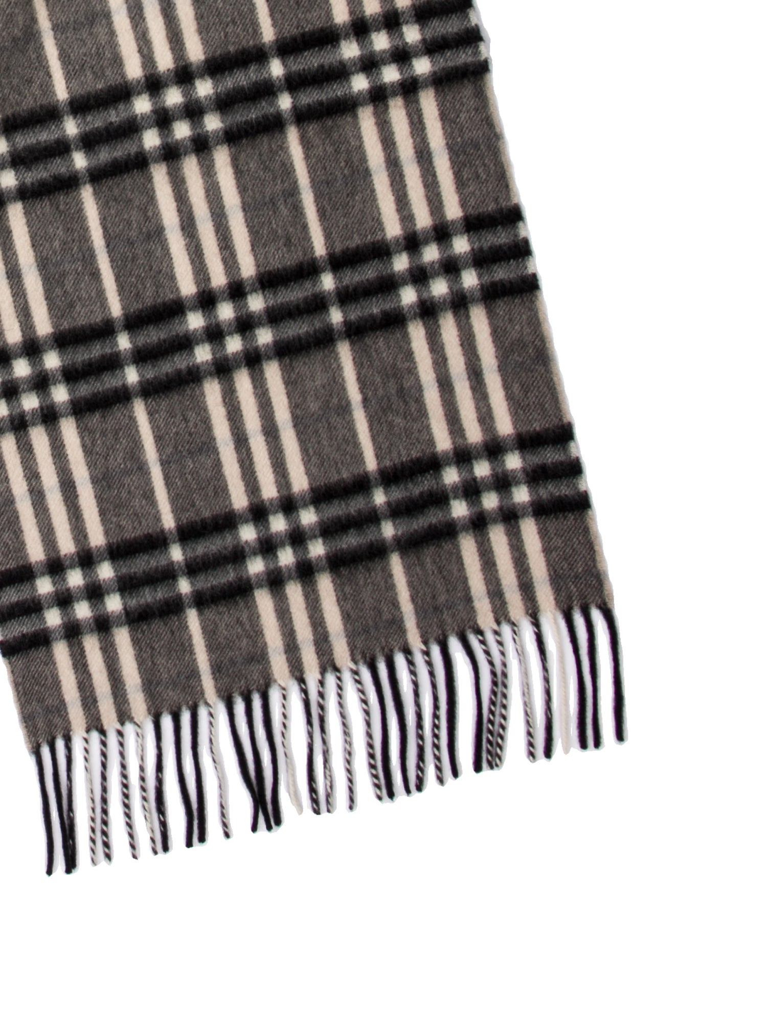 Burberry Cashmere Striped Scarf