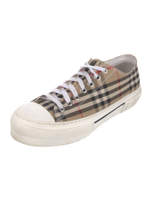 Burberry Canvas Printed Sneakers
