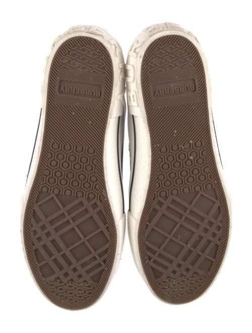 Burberry Canvas Printed Sneakers