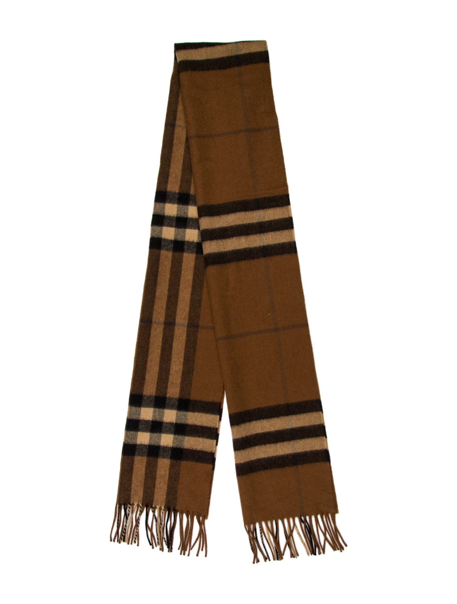 Burberry Cashmere Striped Scarf