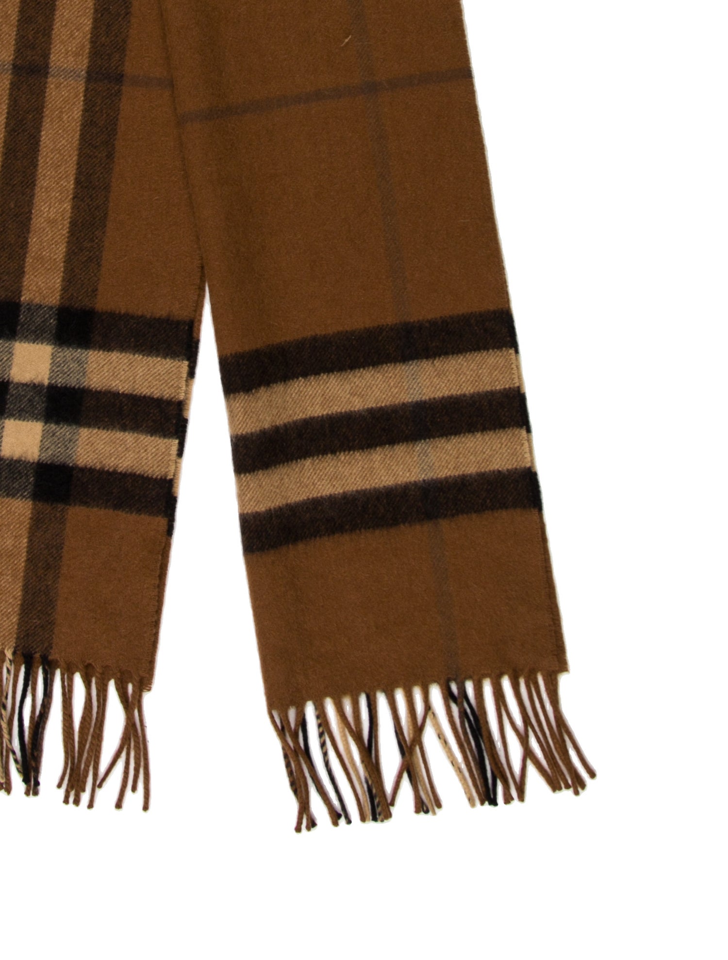 Burberry Cashmere Striped Scarf