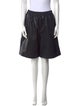 Burberry Leather Knee-Length Shorts