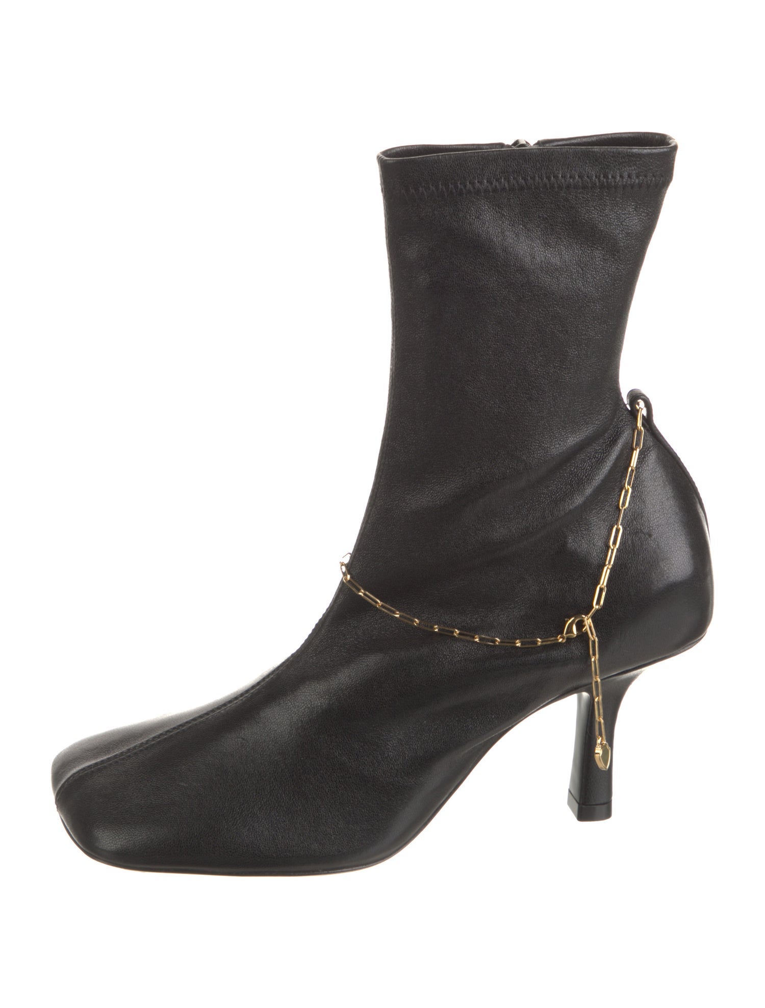 Burberry Leather Sock Boots