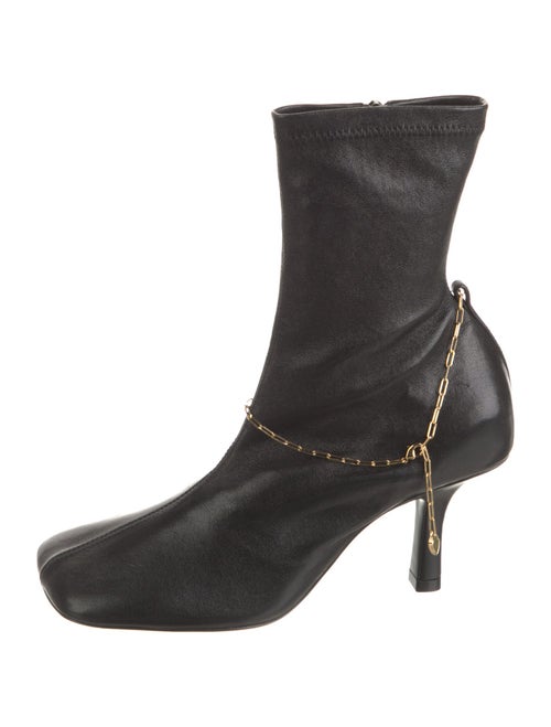 Burberry Leather Sock Boots