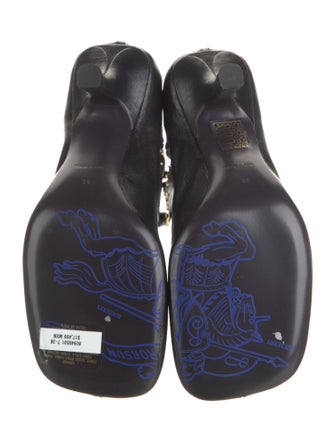 Burberry Leather Sock Boots