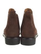 Burberry Suede Chelsea Boots