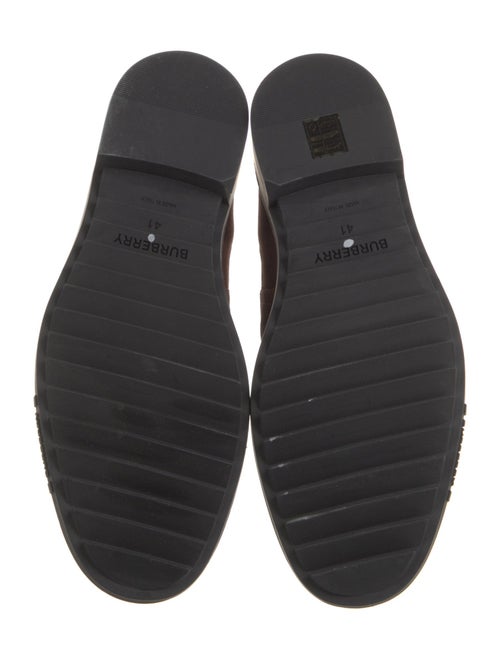 Burberry Suede Chelsea Boots