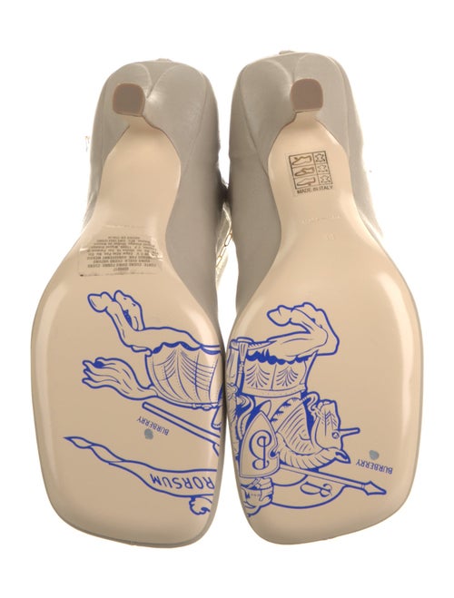 Burberry Slinky Legging Leather Boots