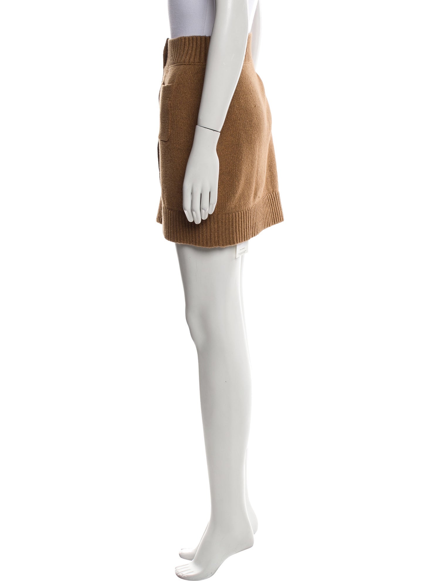 Burberry Embroidered Accent Mini Skirt