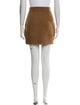 Burberry Embroidered Accent Mini Skirt