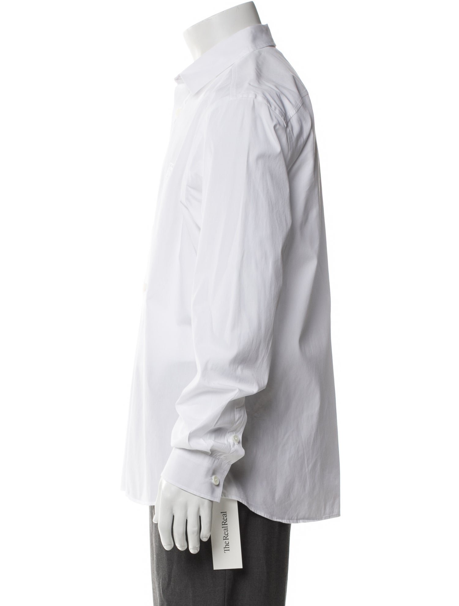 Burberry House Check Pattern Long Sleeve Dress Shirt