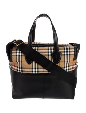 Burberry House Check Diaper Bag
