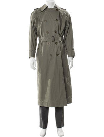 Burberry Nova Check Pattern Trench Coat