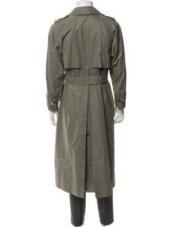 Burberry Nova Check Pattern Trench Coat