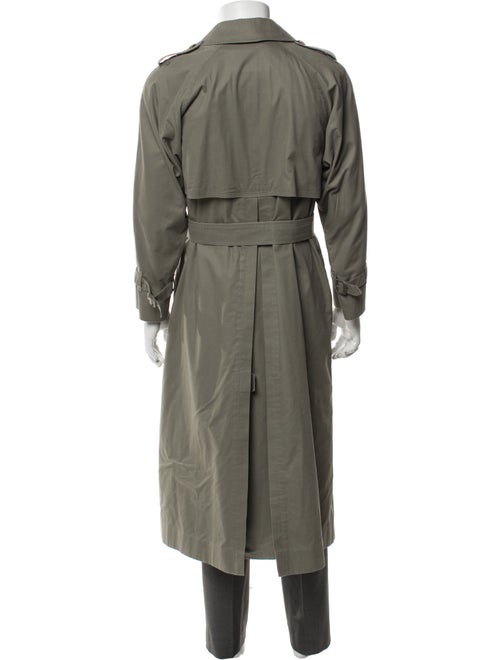 Burberry Nova Check Pattern Trench Coat