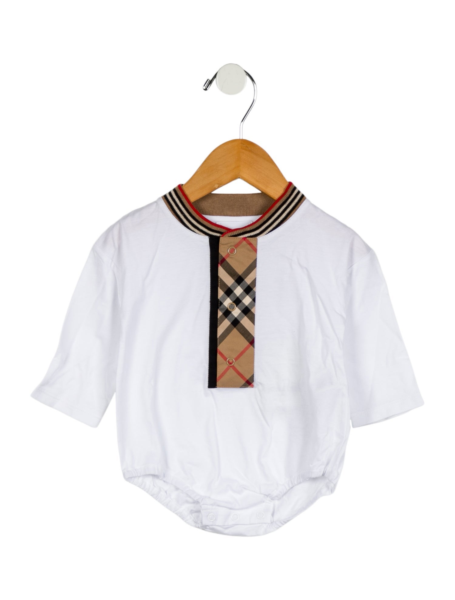 Burberry Infant Boys' House Check Onesie w/Tags