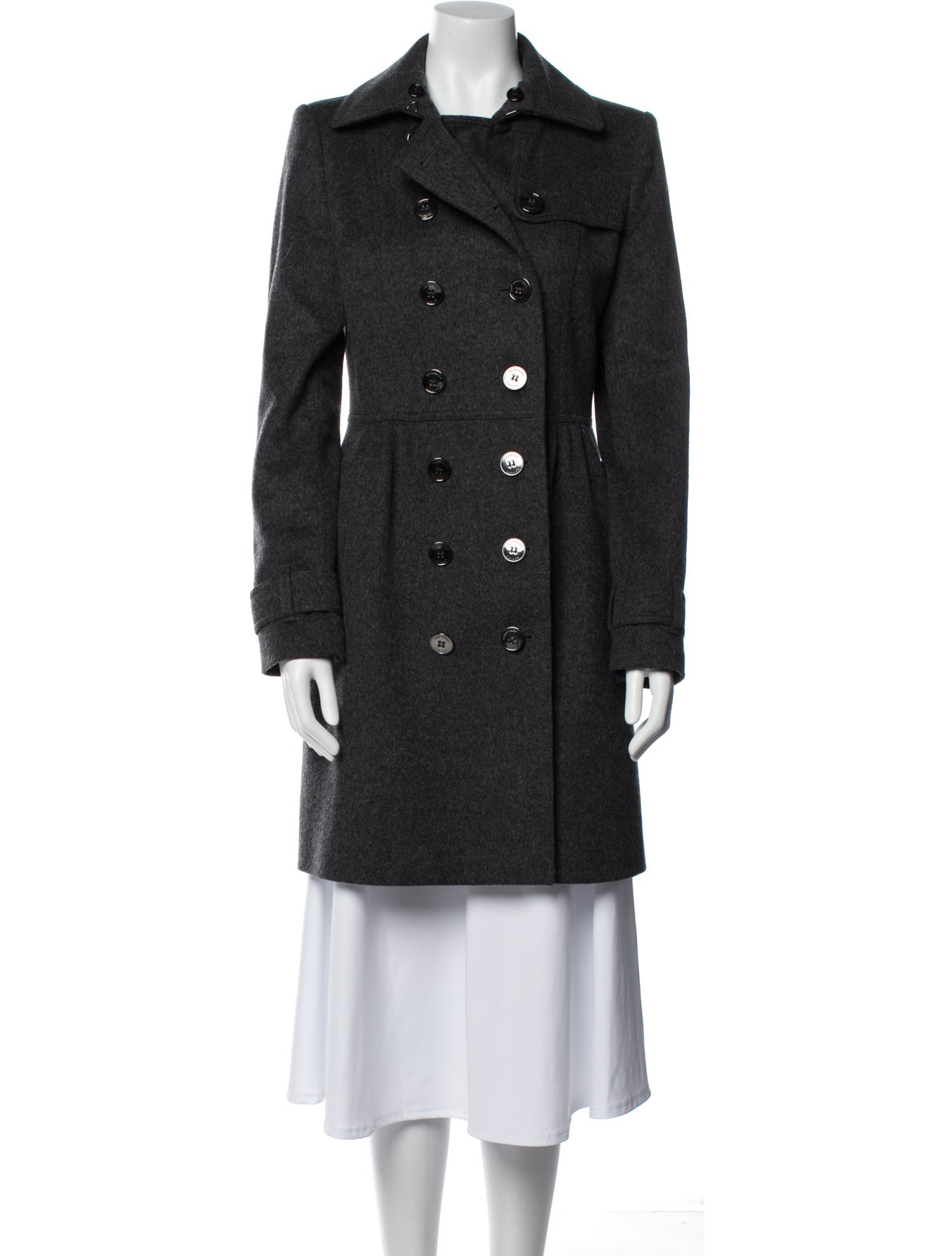 Burberry London Virgin Wool Peacoat