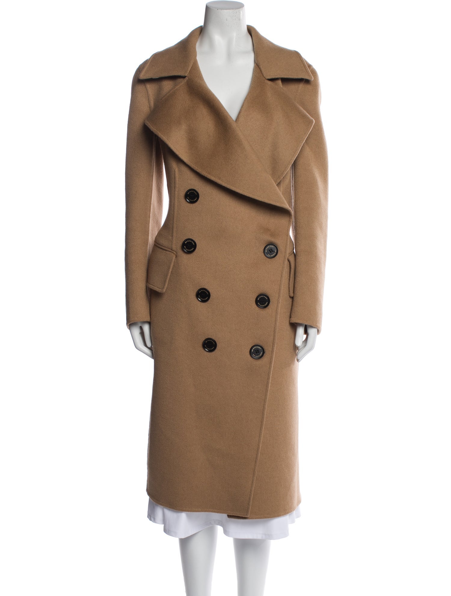 Burberry Camel Hair Trench Coat