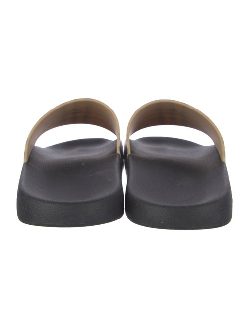 Burberry Nova Check Pattern Rubber Slides
