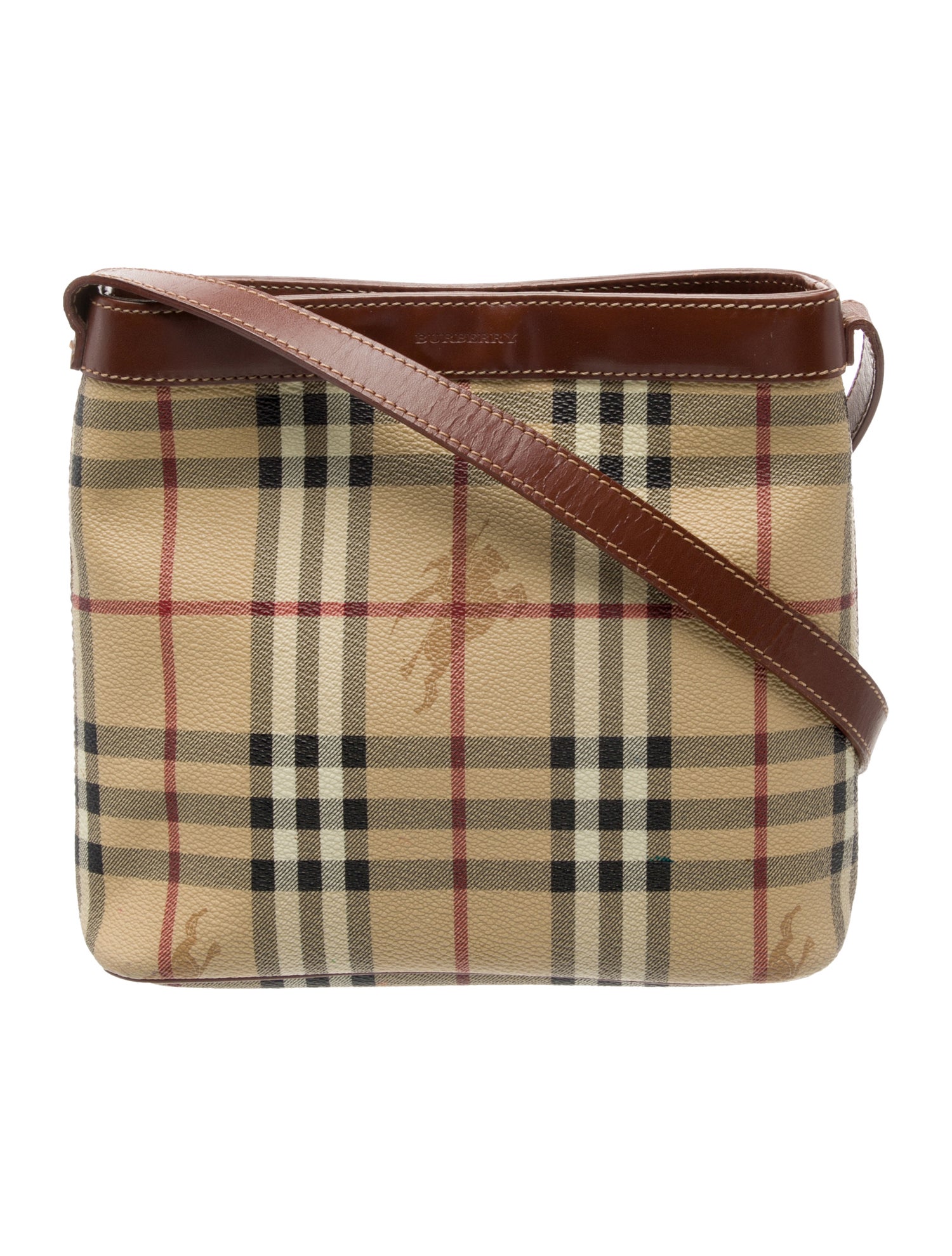 Burberry London Haymarket Check Shoulder Bag