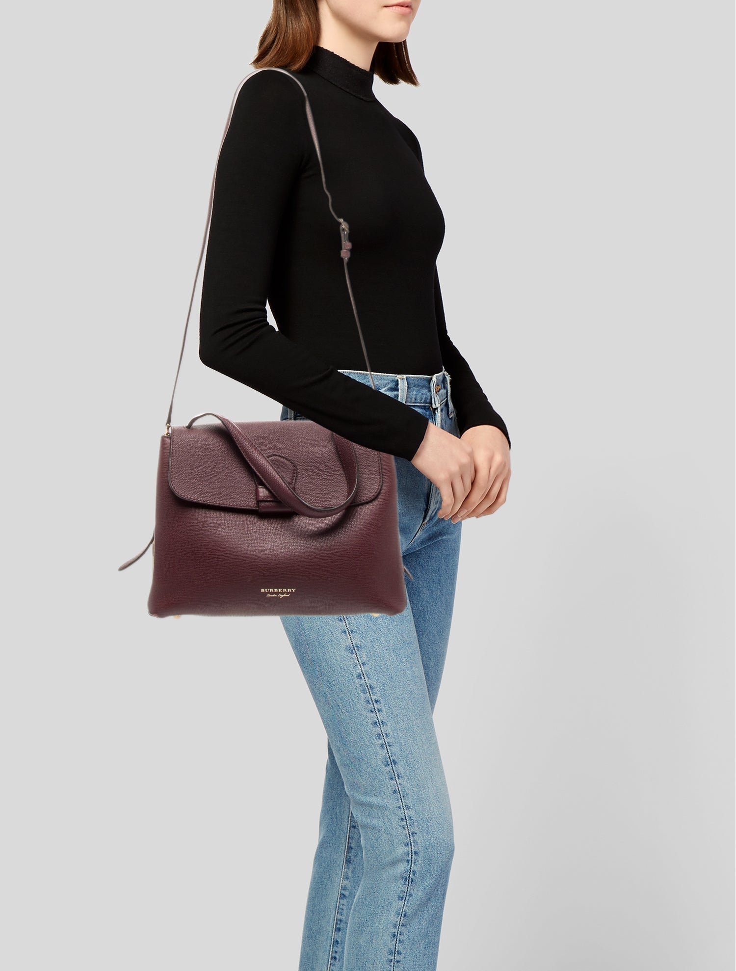 Burberry House Check Top Handle Bag