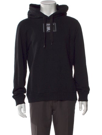 Burberry Nova Check Pattern Crew Neck Hoodie