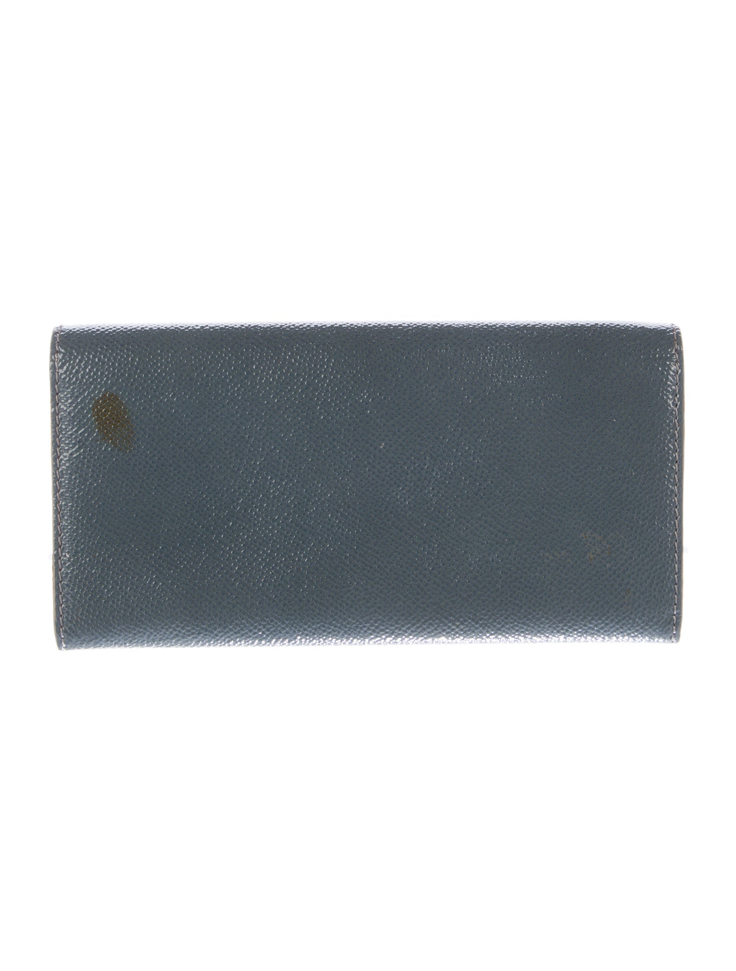 Burberry Patent Leather Continental Wallet