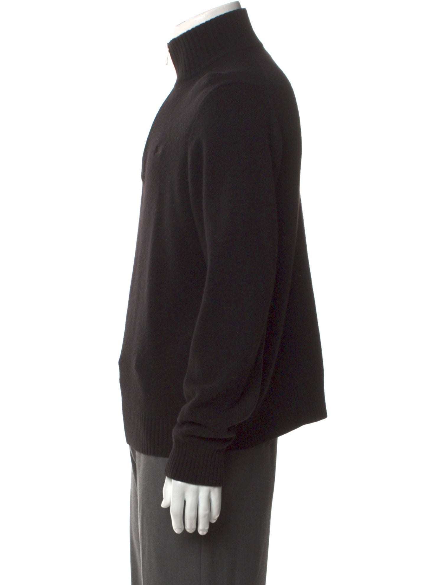 Burberry Nova Check Pattern Merino Wool Pullover