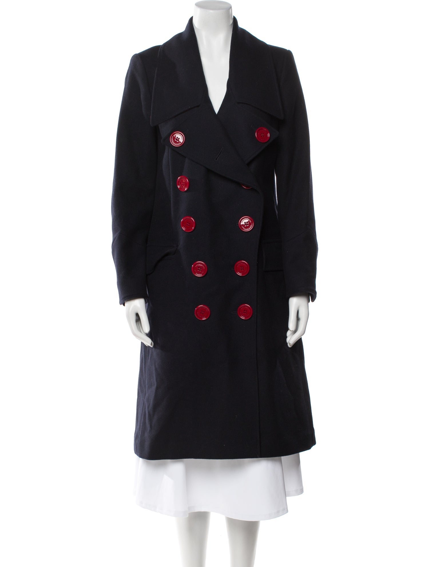 Burberry Wool Trench Coat