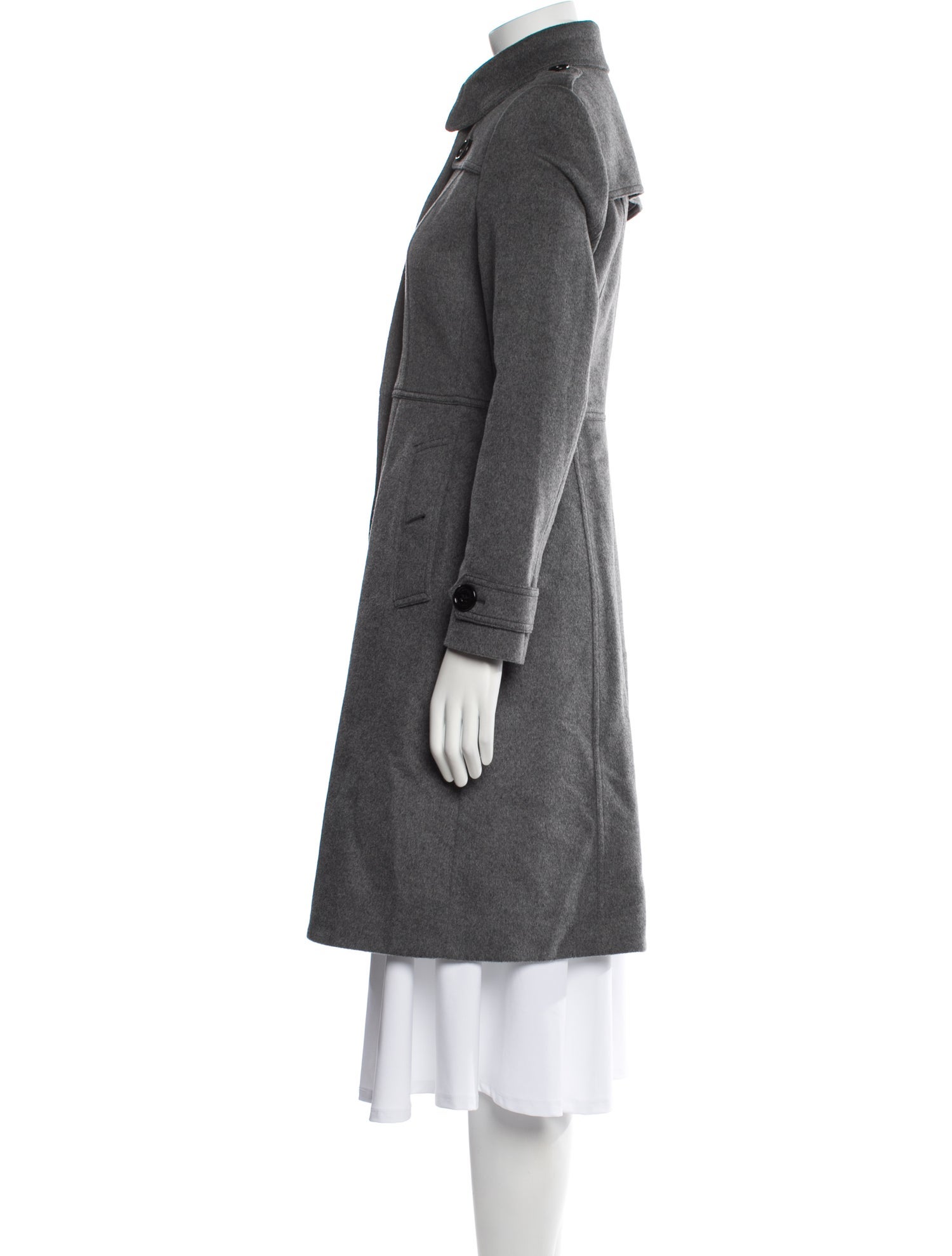 Burberry London Wool Trench Coat
