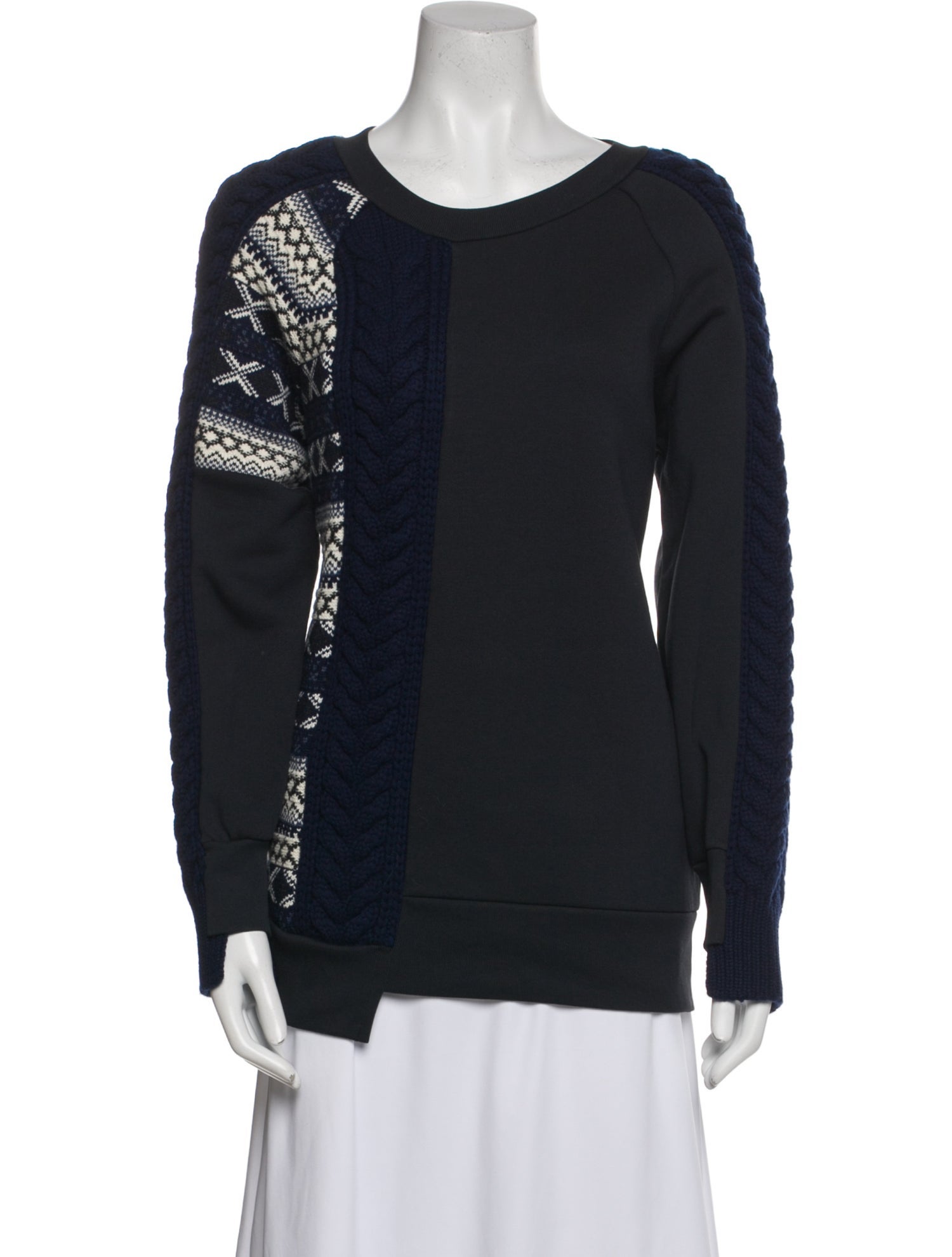 Burberry Scoop Neck Long Sleeve Sweatshirt w/ Tags