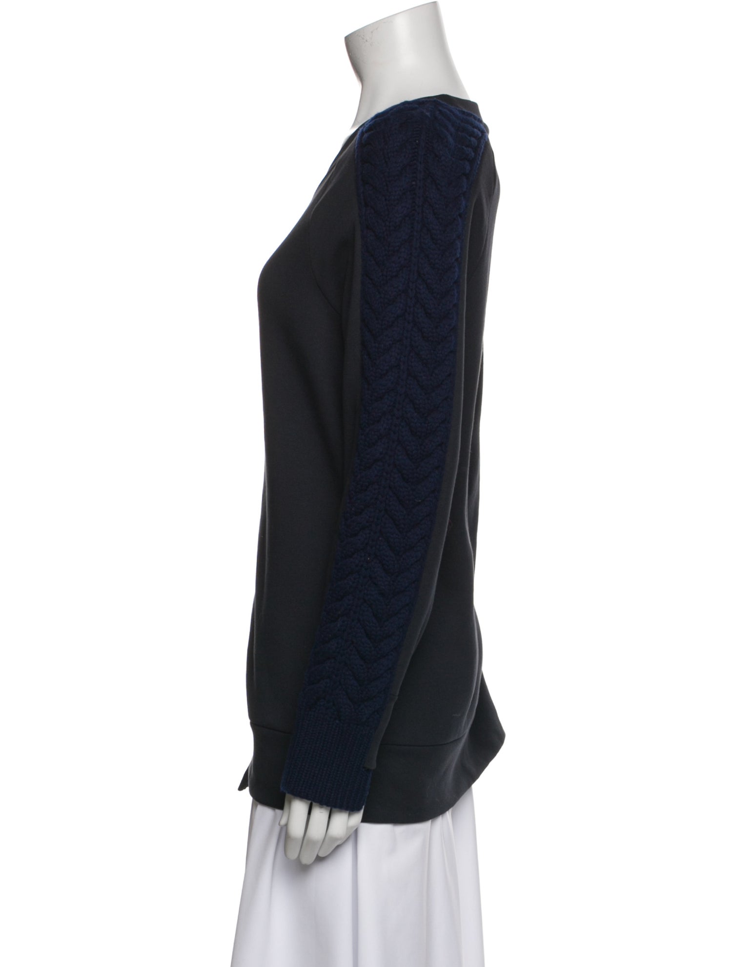 Burberry Scoop Neck Long Sleeve Sweatshirt w/ Tags