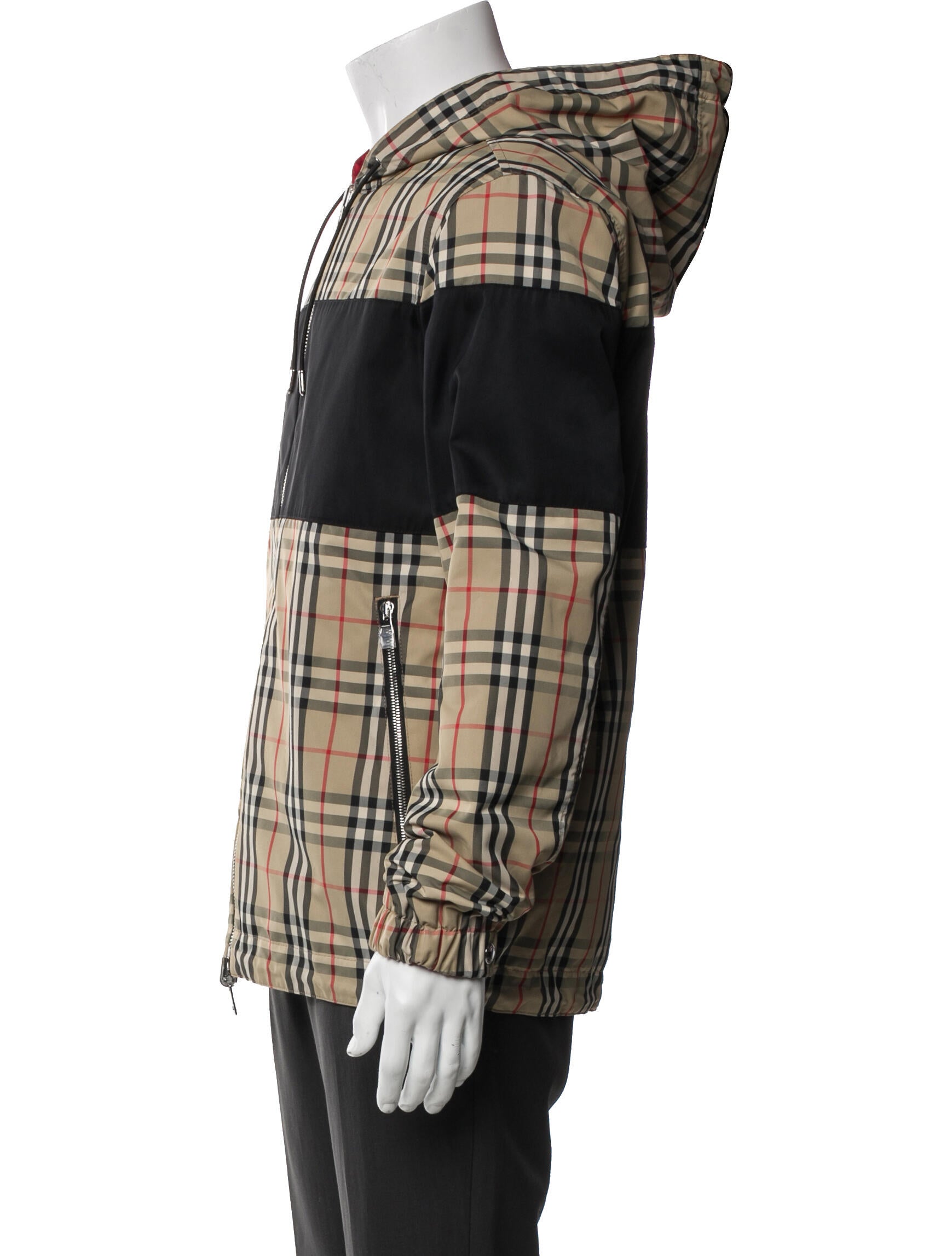 Burberry House Check Pattern Windbreaker